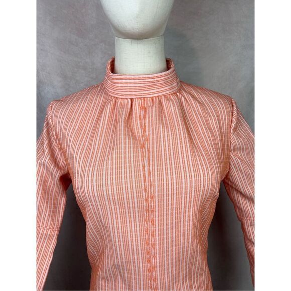 Vintage Groovy 1960s 1970s Mini GoGo Dress Size Small Mod MCM - Picture 2 of 8